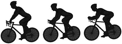 Estimation of an Elite Road Cyclist Performance in Different Positions Based on Numerical Simulations and Analytical Procedures